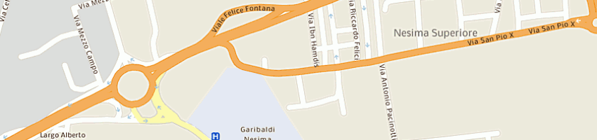 Mappa della impresa graziani gaetano a CATANIA