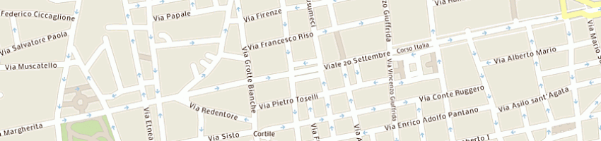 Mappa della impresa city wear srl a CATANIA