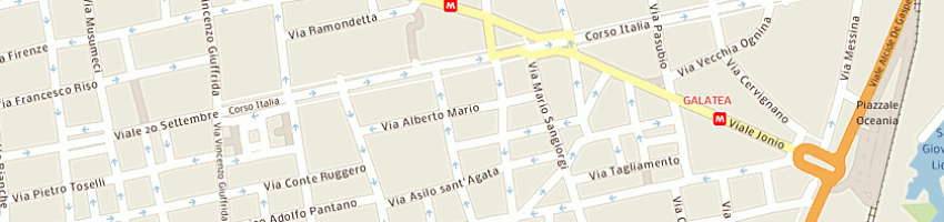 Mappa della impresa  relax now srl  a CATANIA