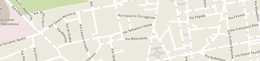 Mappa della impresa schindler (spa) a CATANIA