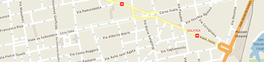 Mappa della impresa login srl a CATANIA