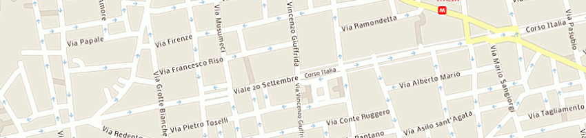 Mappa della impresa for you srl a CATANIA