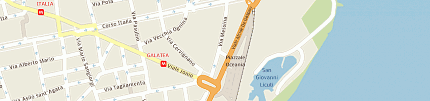 Mappa della impresa bucalo tommaso a CATANIA