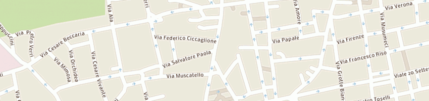 Mappa della impresa studio vitale srl a CATANIA