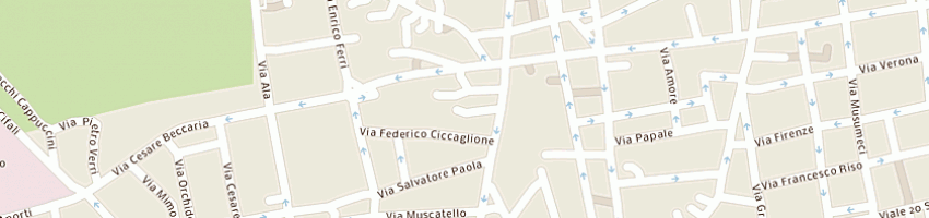Mappa della impresa cassaniti r e villa m sdf a CATANIA