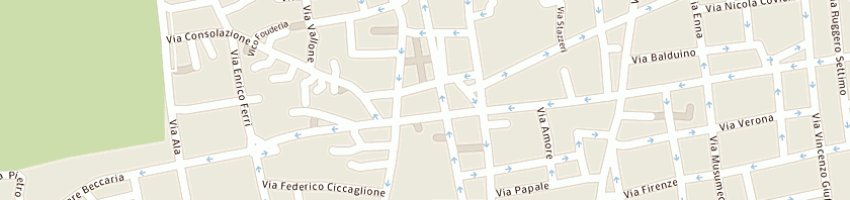 Mappa della impresa confraternita del ss sacramento al borgo a CATANIA
