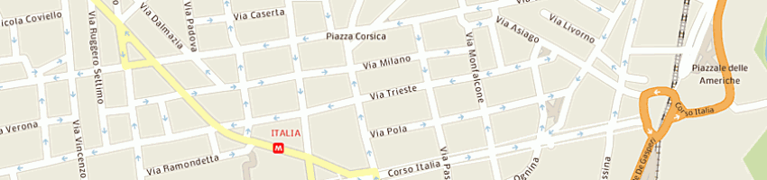 Mappa della impresa lo castro giovanni a CATANIA