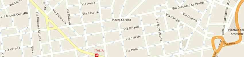 Mappa della impresa la morella tiziana a CATANIA