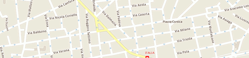 Mappa della impresa alessi alfredo a CATANIA