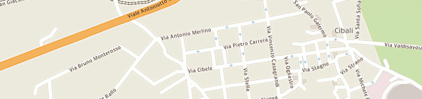 Mappa della impresa pulvirenti antonino a CATANIA