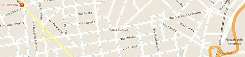 Mappa della impresa stroscio vincenzo a CATANIA