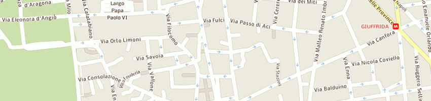 Mappa della impresa de pasquale rocco a CATANIA