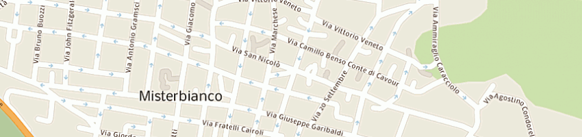 Mappa della impresa il pulcino lavasecco di lentini margherita cristina a MISTERBIANCO