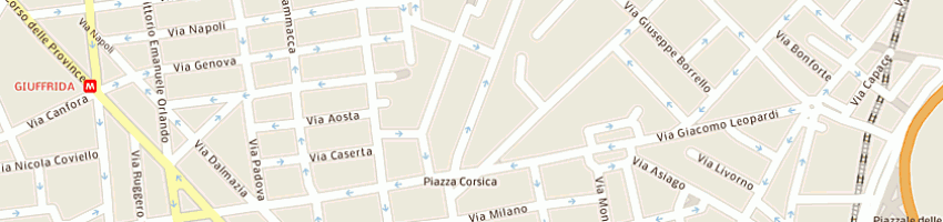 Mappa della impresa barbagallo alfio a CATANIA