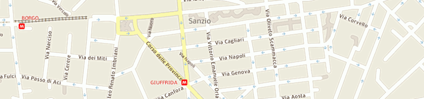 Mappa della impresa professione pc snc di marchese daniele rosario e c a CATANIA