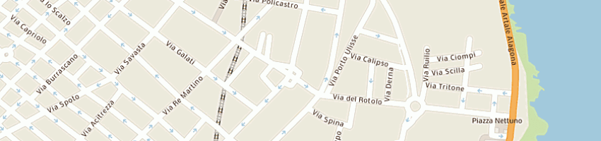 Mappa della impresa aleo rosario a CATANIA