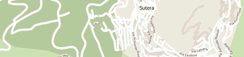 Mappa della impresa carabinieri a SUTERA