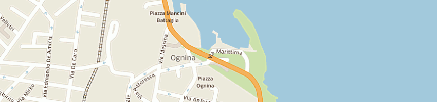 Mappa della impresa la tortuga dei flli testa e c (snc) a CATANIA