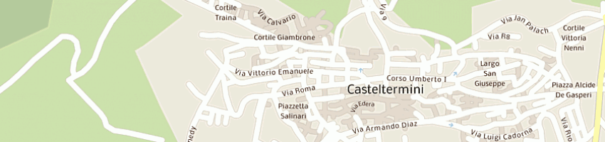 Mappa della impresa fantauzzo vincenzo a CASTELTERMINI