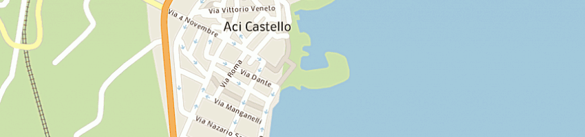 Mappa della impresa le signore di sicilia di rachele giannotta sas a ACI CASTELLO