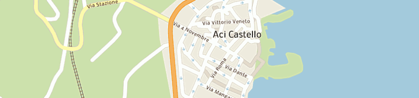Mappa della impresa caponetto francesco a ACI CASTELLO