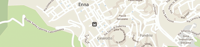Mappa della impresa poste italiane a ENNA