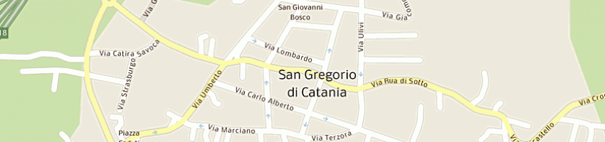 Mappa della impresa raciti mario domenico a SAN GREGORIO DI CATANIA