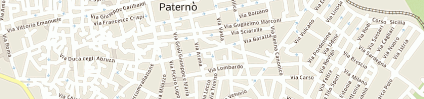 Mappa della impresa orifici flli snc a PATERNO 
