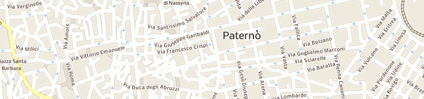 Mappa della impresa tromek di celia antonino a PATERNO 