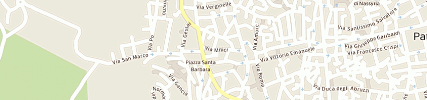 Mappa della impresa la gazzetta dell'etna di cunsolo rosario e csnc a PATERNO 