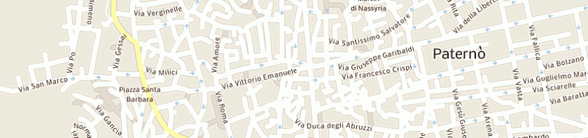 Mappa della impresa caruso rita a PATERNO 
