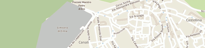 Mappa della impresa cafe' plaza di randazzo giuseppa a ENNA