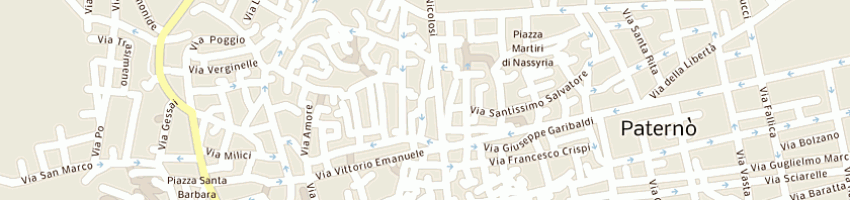Mappa della impresa frisenna maria barbara a PATERNO 
