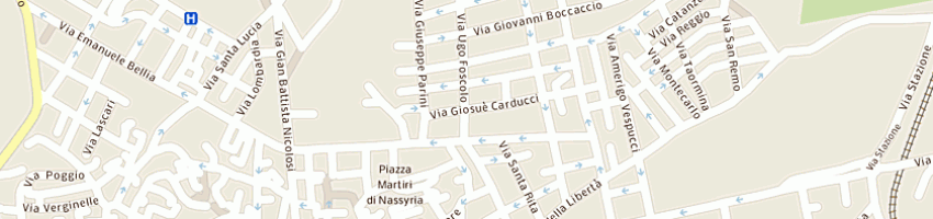 Mappa della impresa garozzo orazio a PATERNO 
