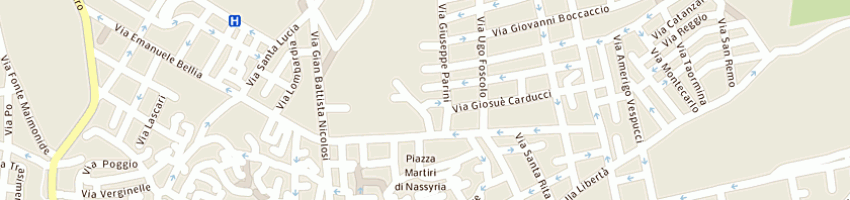 Mappa della impresa tortone giuseppe a PATERNO 