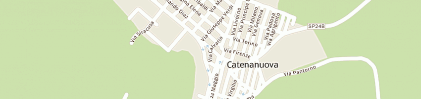 Mappa della impresa carabinieri a CATENANUOVA