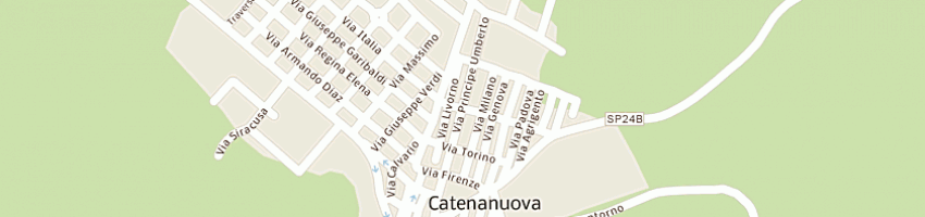 Mappa della impresa di marco santo a CATENANUOVA