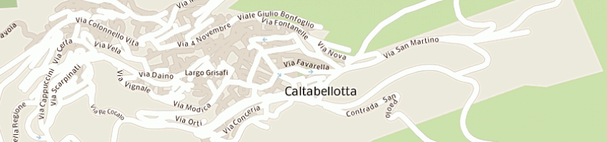 Mappa della impresa verderame gregorio e c snc a CALTABELLOTTA