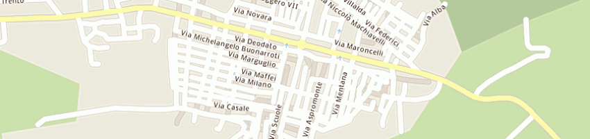 Mappa della impresa comando polizia municipale a VILLAROSA