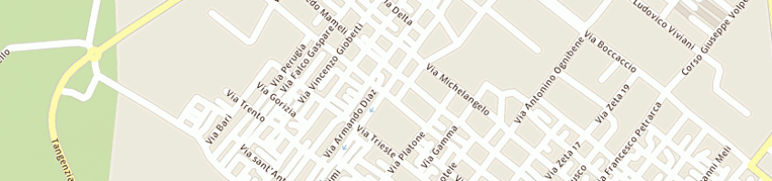 Mappa della impresa monellerie di piazza santa a MENFI