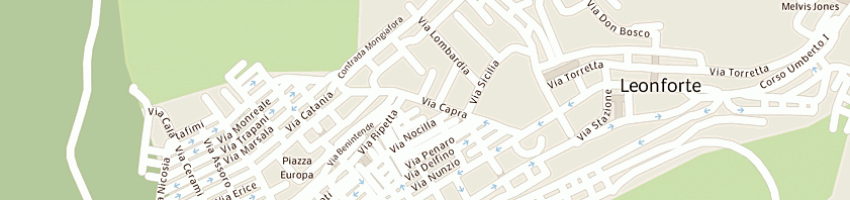 Mappa della impresa centro servizi di s gandolfo a LEONFORTE