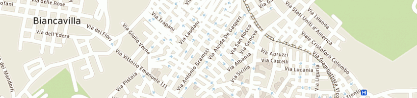 Mappa della impresa paratore alfio a BIANCAVILLA