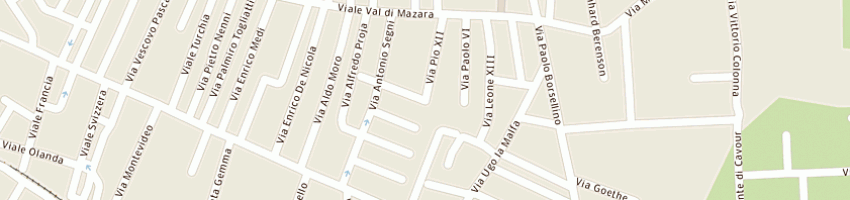 Mappa della impresa fiorentino giovanni a MAZARA DEL VALLO