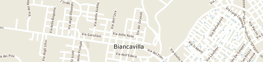 Mappa della impresa viro nicolo' a BIANCAVILLA