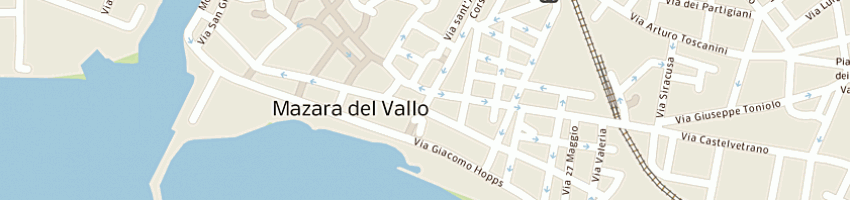 Mappa della impresa bar gran caffe' a MAZARA DEL VALLO