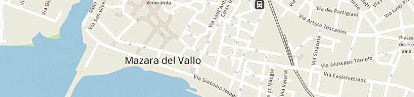 Mappa della impresa safina srl a MAZARA DEL VALLO
