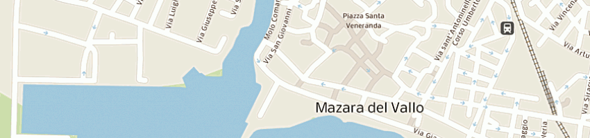Mappa della impresa bar cavalieri di di benedetto paola a MAZARA DEL VALLO