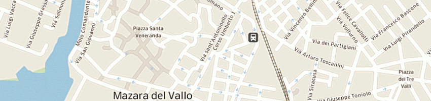 Mappa della impresa lombardo viaggi a MAZARA DEL VALLO
