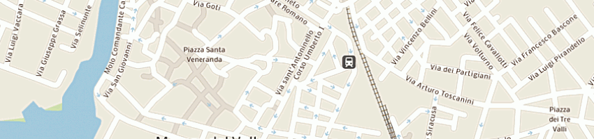 Mappa della impresa correre srl a MAZARA DEL VALLO