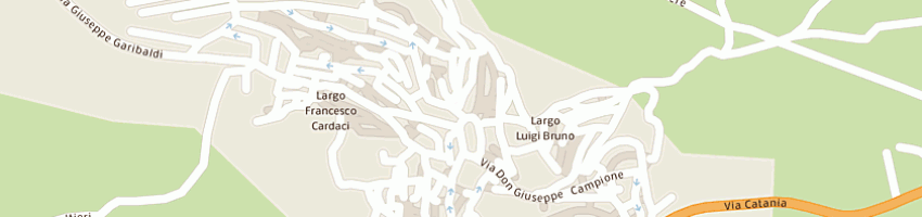 Mappa della impresa municipio a REGALBUTO